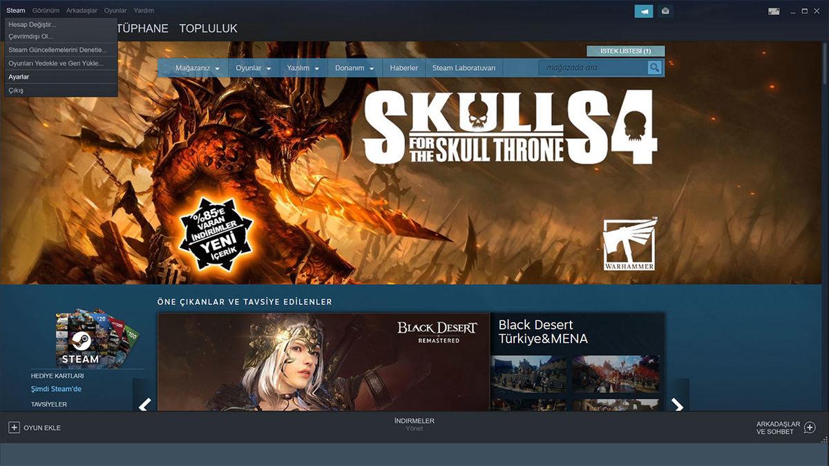 Steam’de Arkadaşlarınız ile Oyun Oynamak İçin ’Aile Paylaşımı’ Nasıl Yapılır?