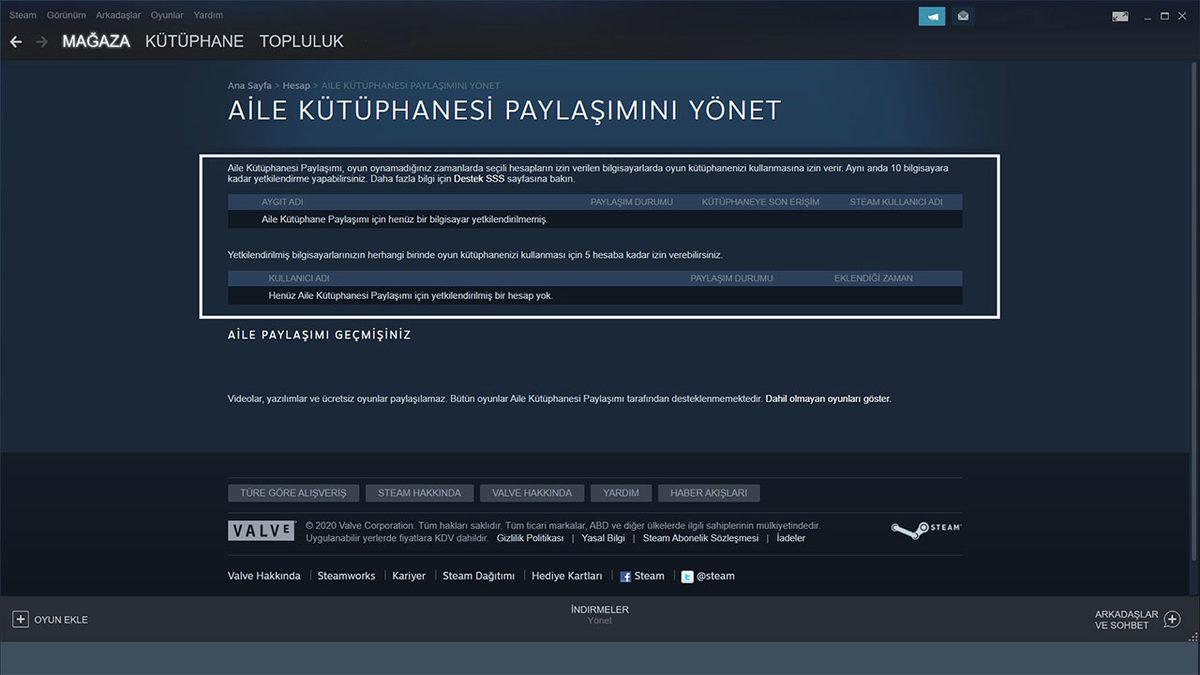 Steam’de Arkadaşlarınız ile Oyun Oynamak İçin ’Aile Paylaşımı’ Nasıl Yapılır?