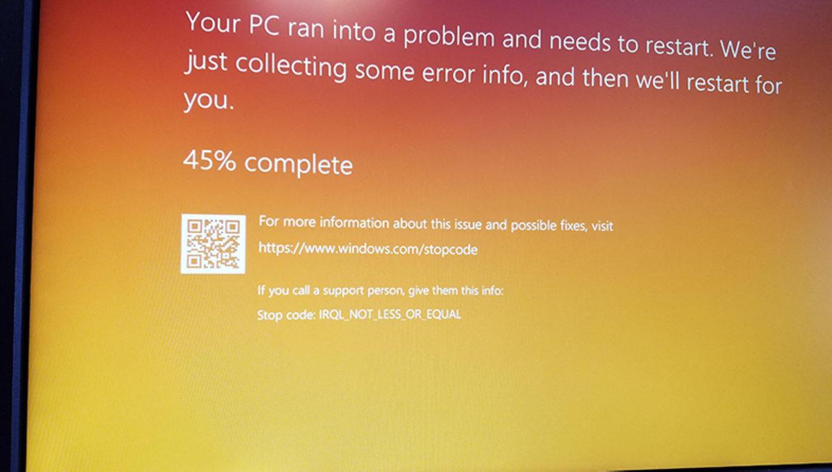Windows 10’daki Garip ’Turuncu Ekran Görüntüsü Hatası’