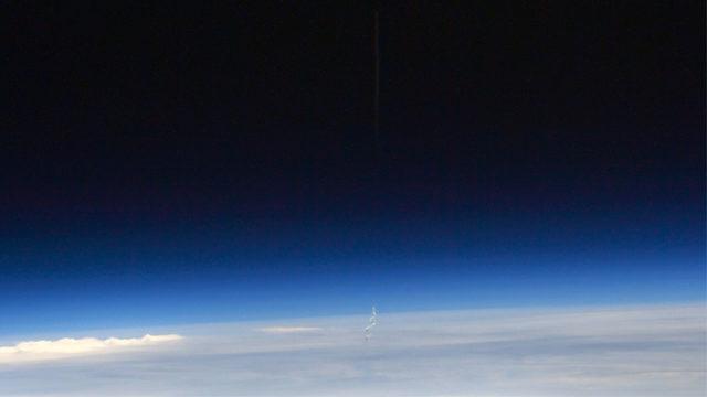 SpaceX’in Tarihi Fırlatma Görevi Uzaydan Nasıl Göründü? (Fotoğraf)