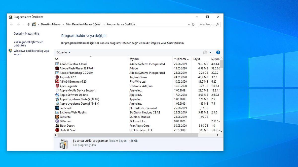 Windows 10 Çalıştır Komutları - 2020