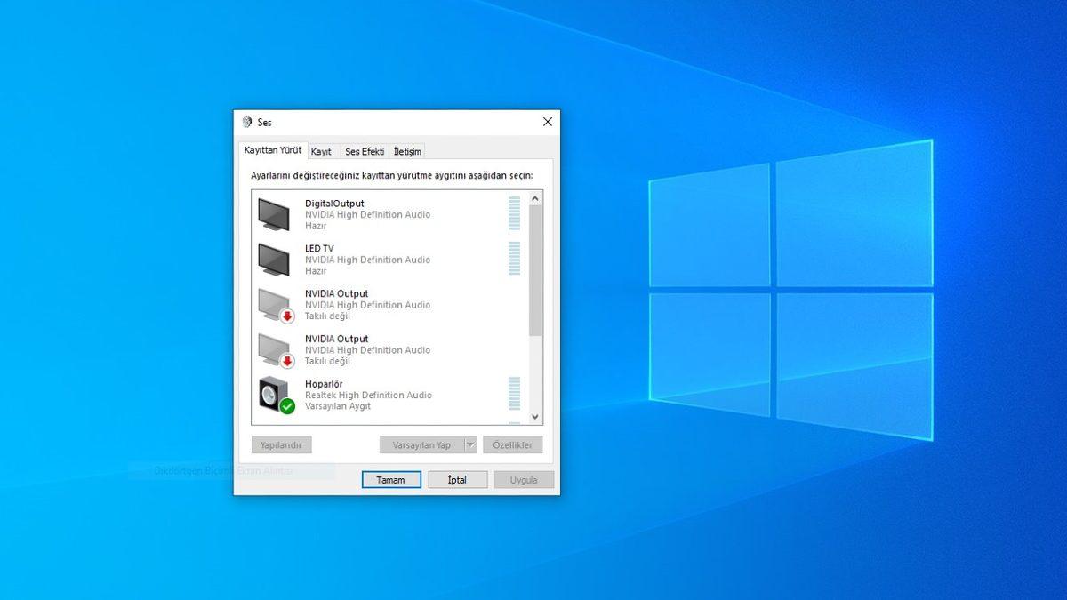 Windows 10 Çalıştır Komutları - 2020