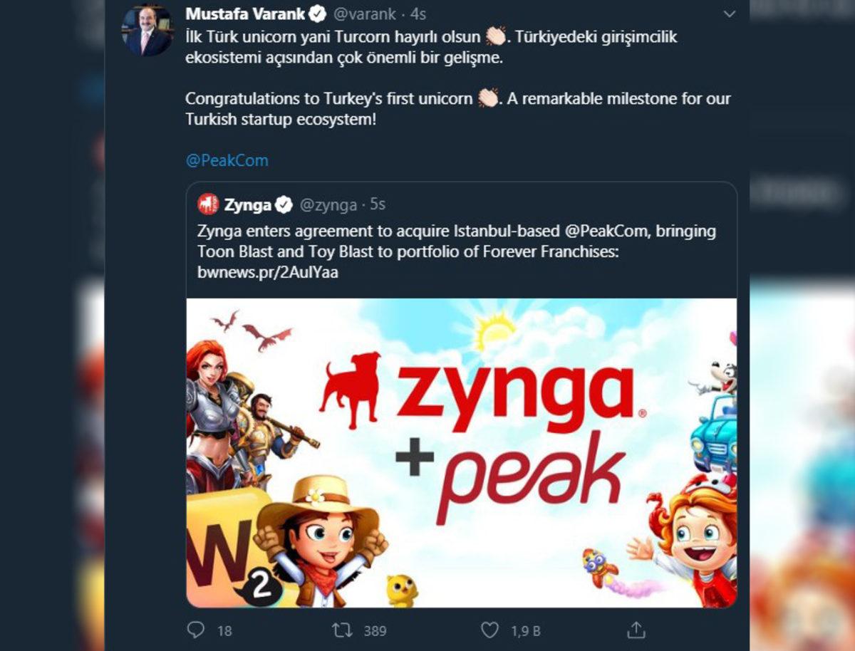 Peak Games’in Rekor Satışıyla İlgili 3 Bakandan Resmi Açıklama Geldi