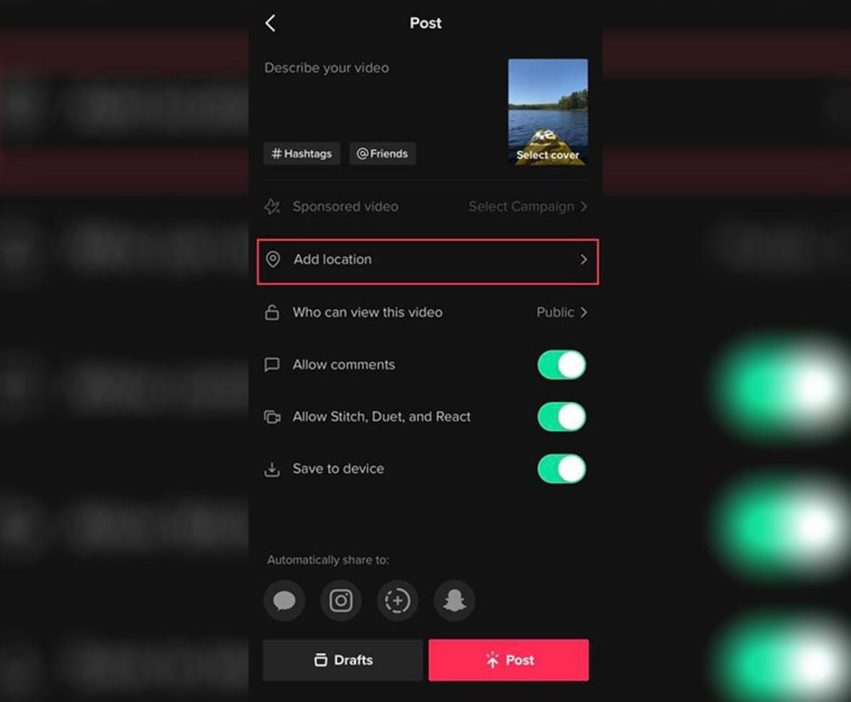 TikTok, Videolara Konum Ekleme Özelliği Üzerinde Çalışıyor