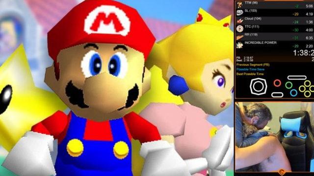 Bir Twitch Yayıncısı, Super Mario 64 Oyununda Dünya Rekoru Kırdı