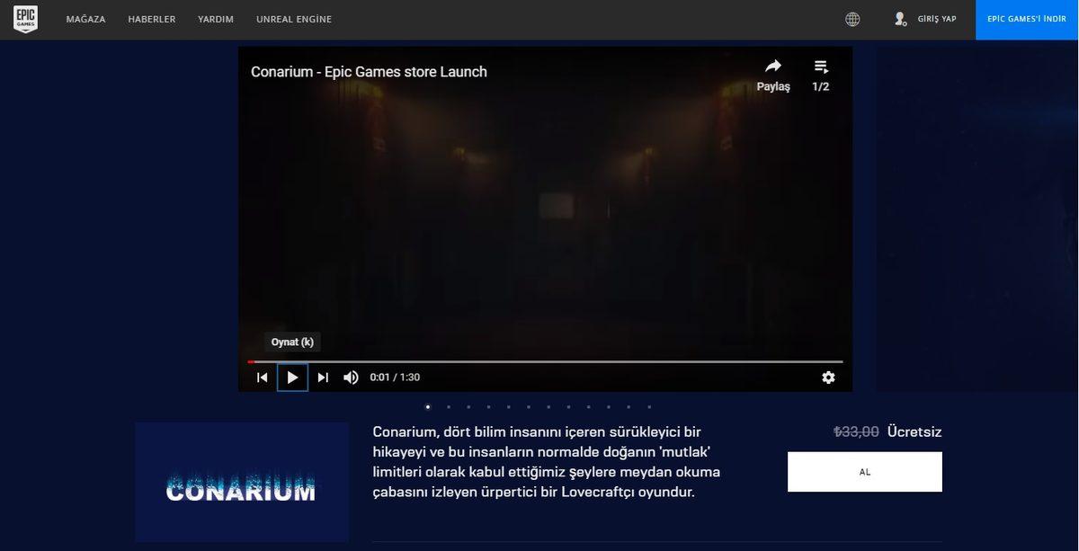 Steam Fiyatı 31 TL Olan Oyun, Epic Games Store’da Ücretsiz Oldu