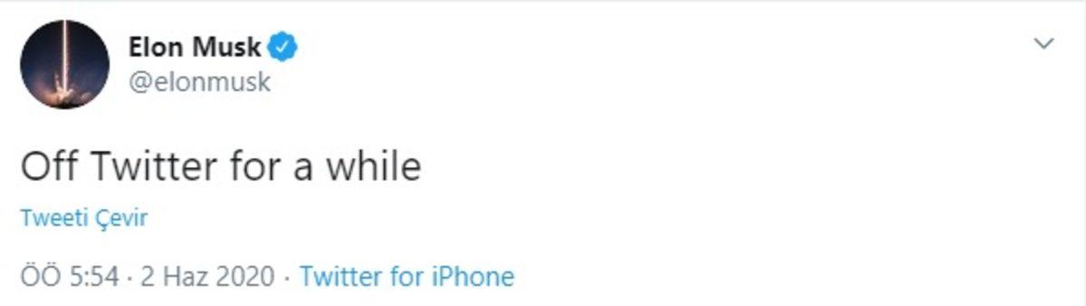 Elon Musk, Geçici Olarak Twitter Kullanmayı Bıraktığını Açıkladı