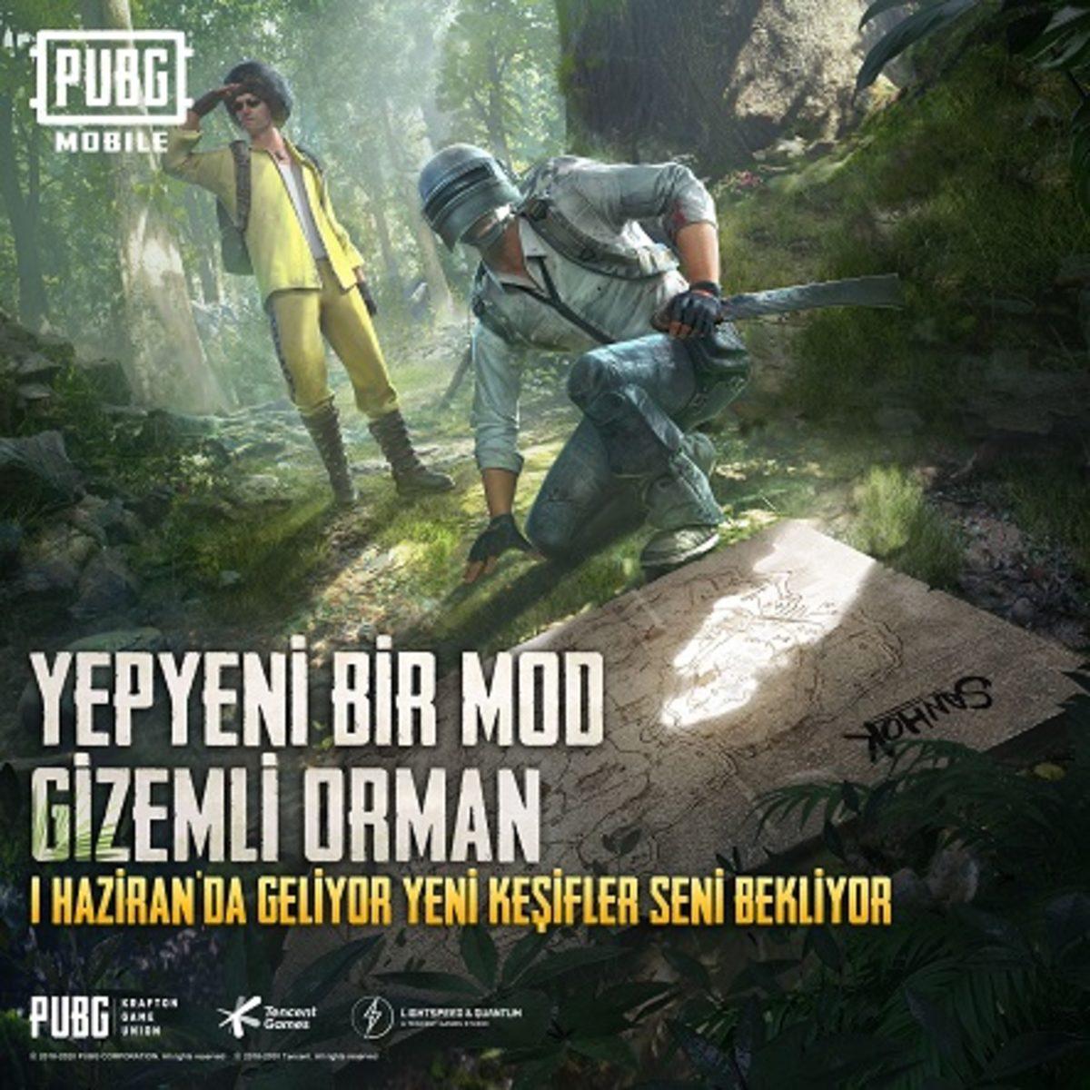 PUBG Mobile’da ’Gizemli Orman’ Modu Yayınlandı