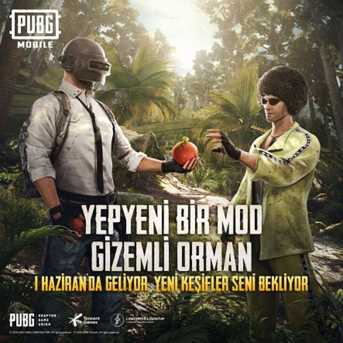 PUBG Mobile’da ’Gizemli Orman’ Modu Yayınlandı