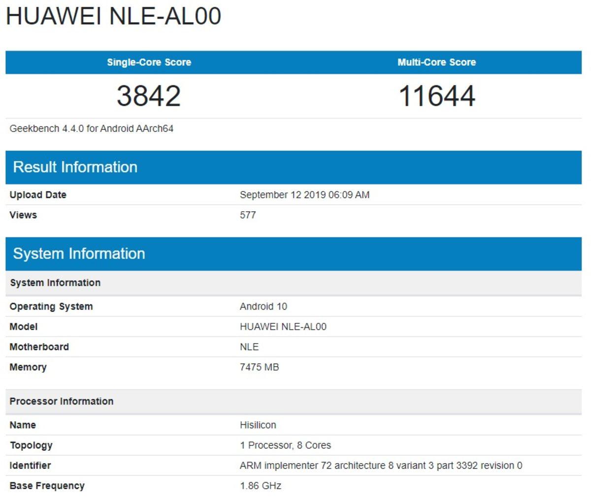 Kirin 990’ın Snapdragon 855+’a Kafa Tuttuğu Geekbench Sonuçları