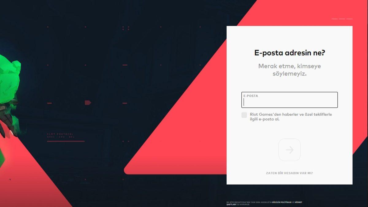 Riot Games Valorant Hesap Açma Nasıl Yapılır?