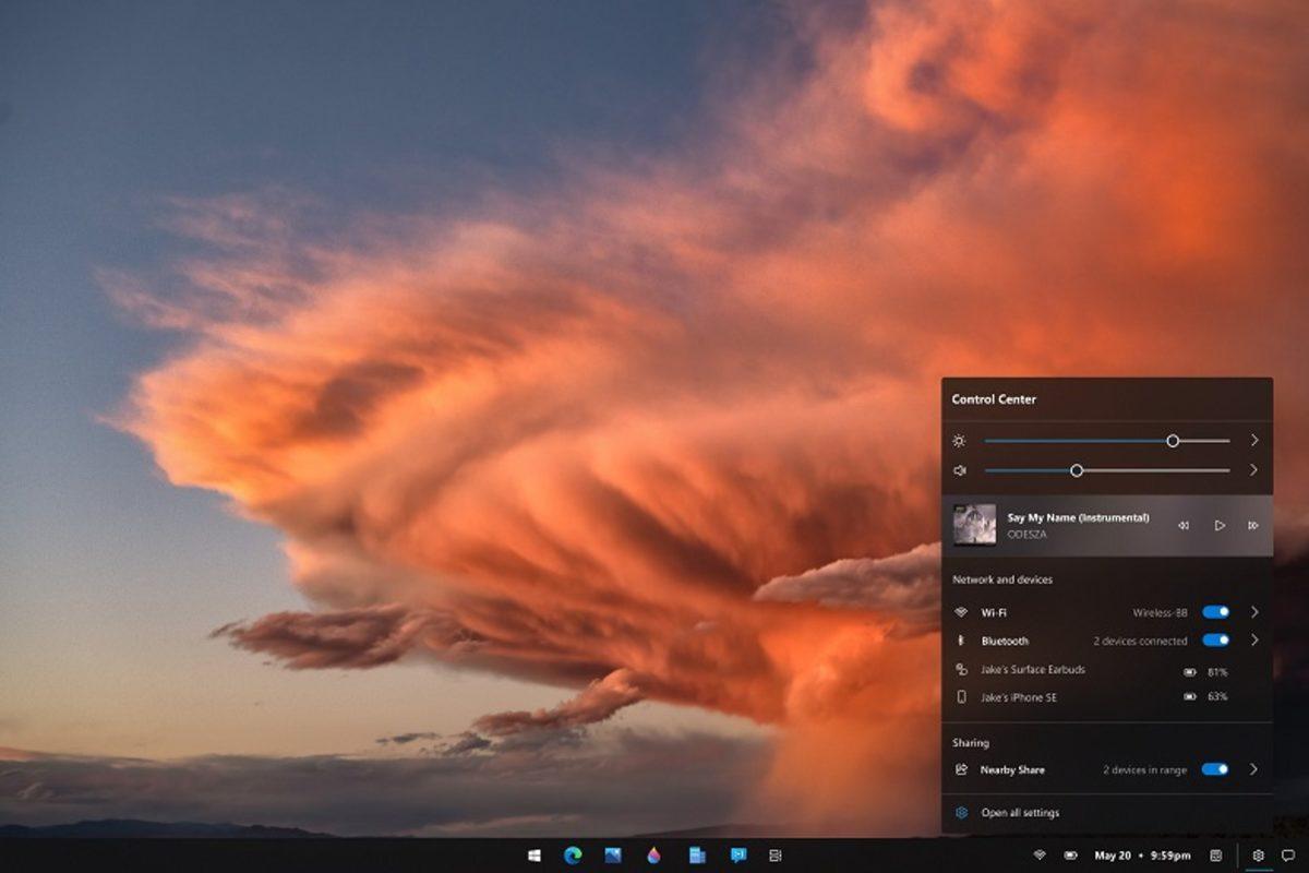 Microsoft Mühendislerini İşinden Edecek Windows 10 Kontrol Merkezi Konsepti