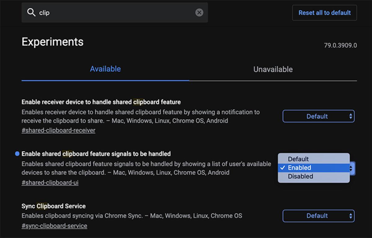 Google, Chrome Canary’e ‘Paylaşılabilen Pano’ Özelliğini Ekledi