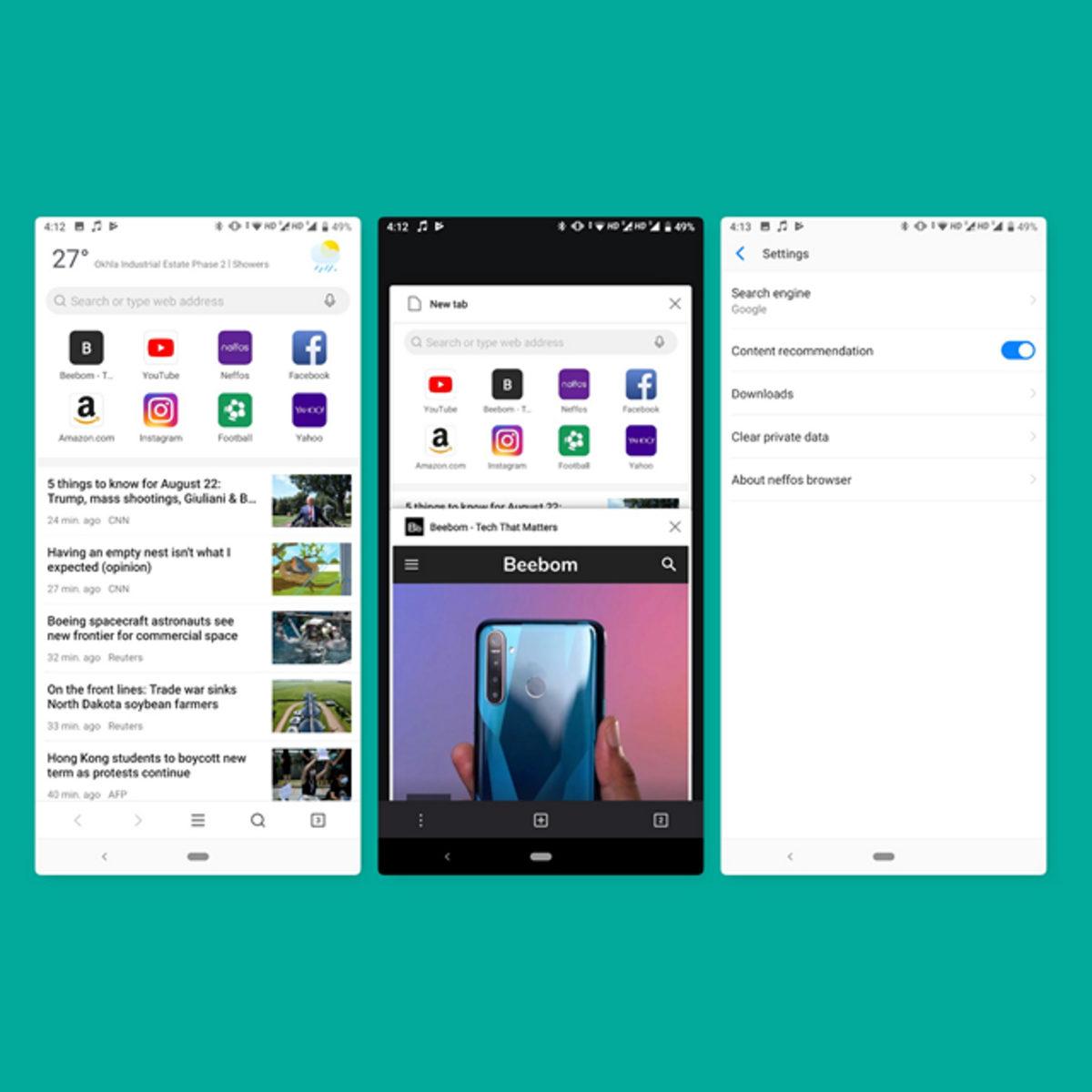 Android İçin En İyi 5 İnternet Tarayıcısı