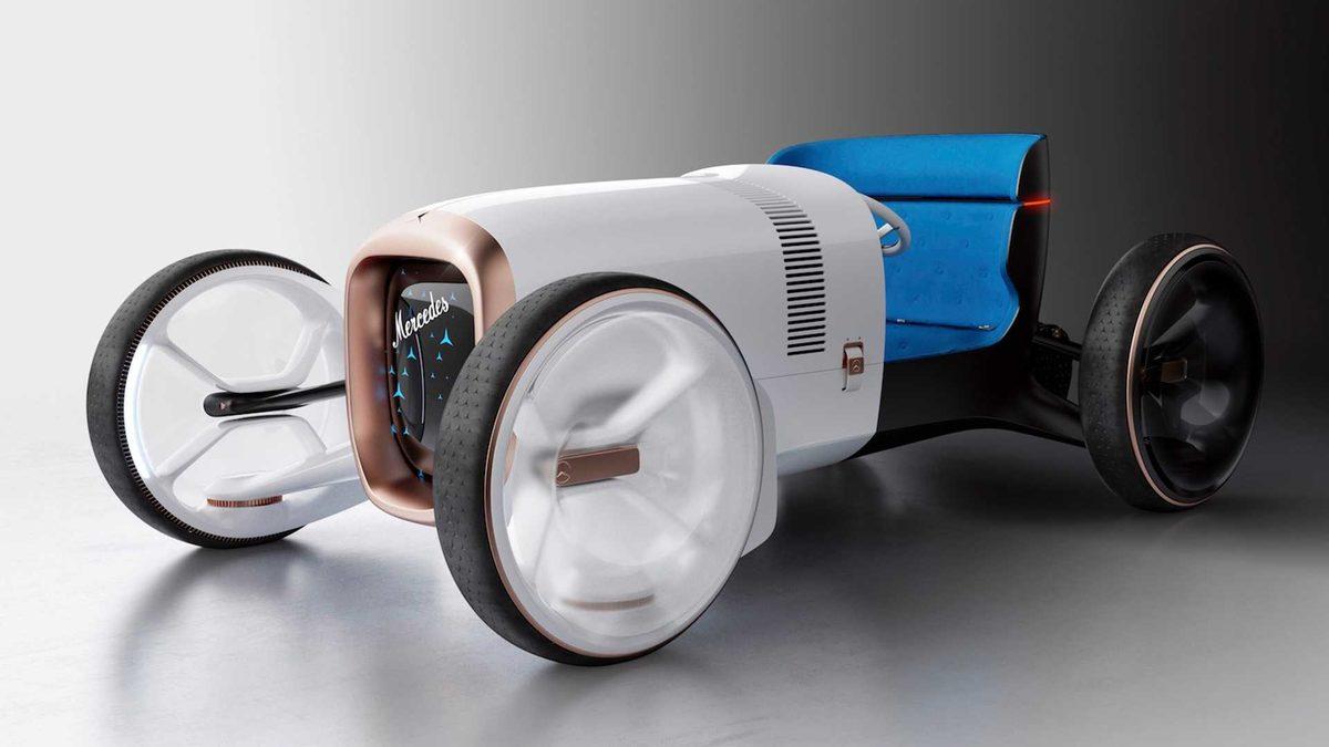 Mercedes’in Geçmişle Geleceği Bir Araya Getirdiği İlginç Konsept Araç