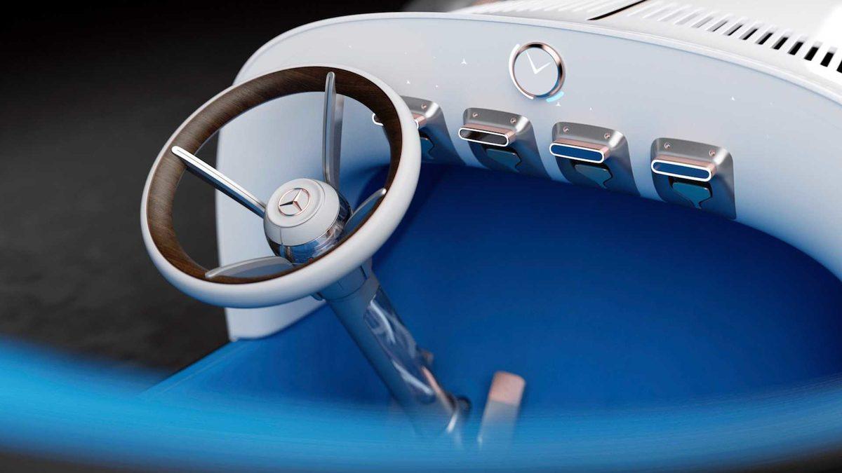 Mercedes’in Geçmişle Geleceği Bir Araya Getirdiği İlginç Konsept Araç