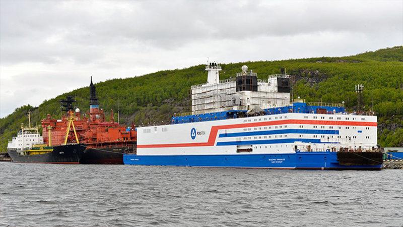 Dünya’nın İlk Yüzen Nükleer Santrali Limana Ulaştı