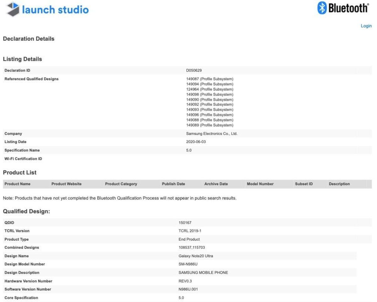 Samsung, Galaxy Note20 Serisi Yalnızca İki Modelle Gelebilir
