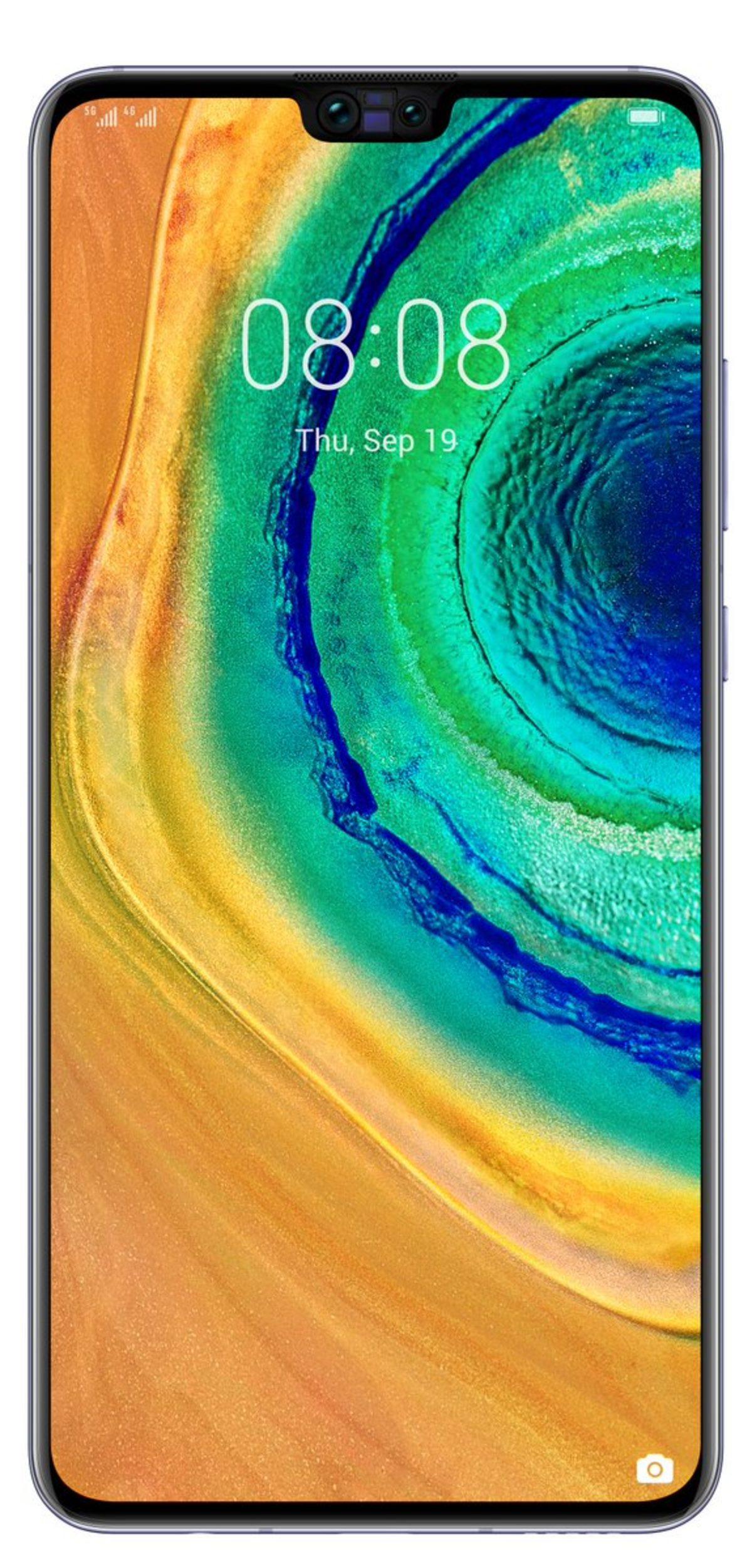Huawei Mate 30’un Çift Ön Kamerasını Ortaya Çıkaran Görsel