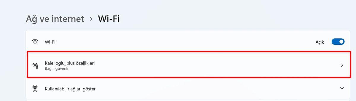 Wi-Fi Şifresi Nasıl Öğrenilir? (Android, iOS, Windows)