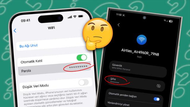 Wi-Fi Şifresi Nasıl Öğrenilir? (Android, iOS, Windows)