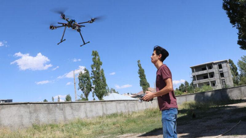 Hurda Malzemelerden Drone Yapan Genç ’TEKNOFEST’e Katılacak