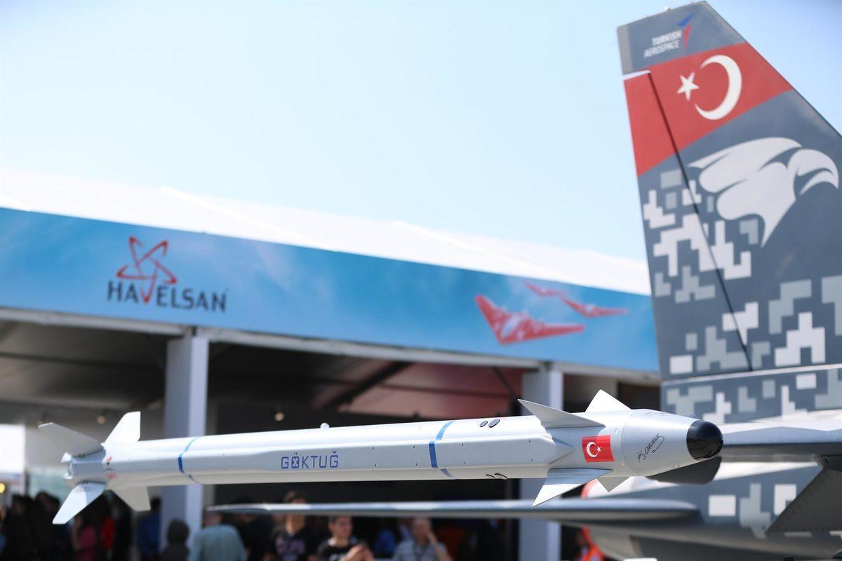 Türkiye’nin İlk Hava-Hava Füzesi Göktuğ, TEKNOFEST’te Göründü