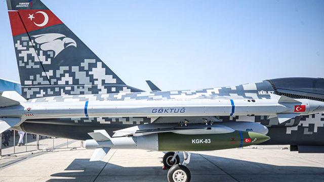 Türkiye’nin İlk Hava-Hava Füzesi Göktuğ, TEKNOFEST’te Göründü