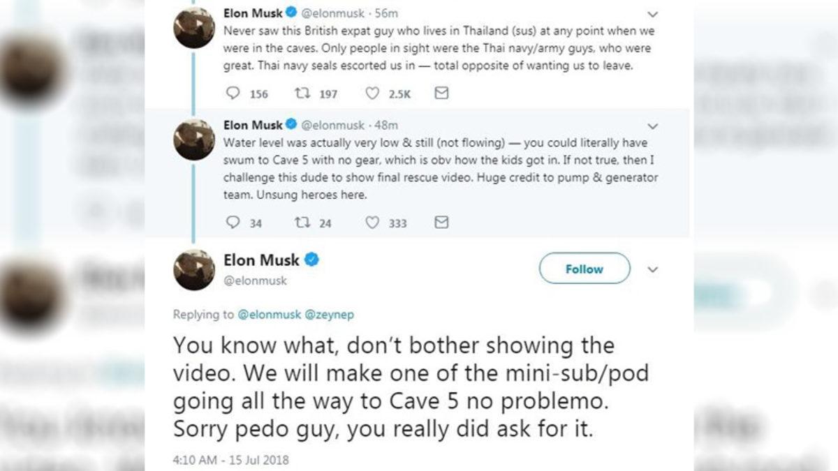 Elon Musk’tan ‘Pedofili’ Davasıyla İlgili Şaşırtan Savunma