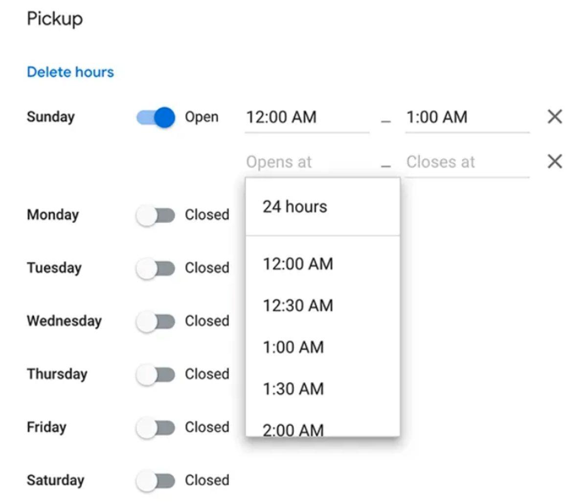 Google Benim İşletmem’deki Çalışma Saatleri Daha Kapsamlı Hale Geliyor