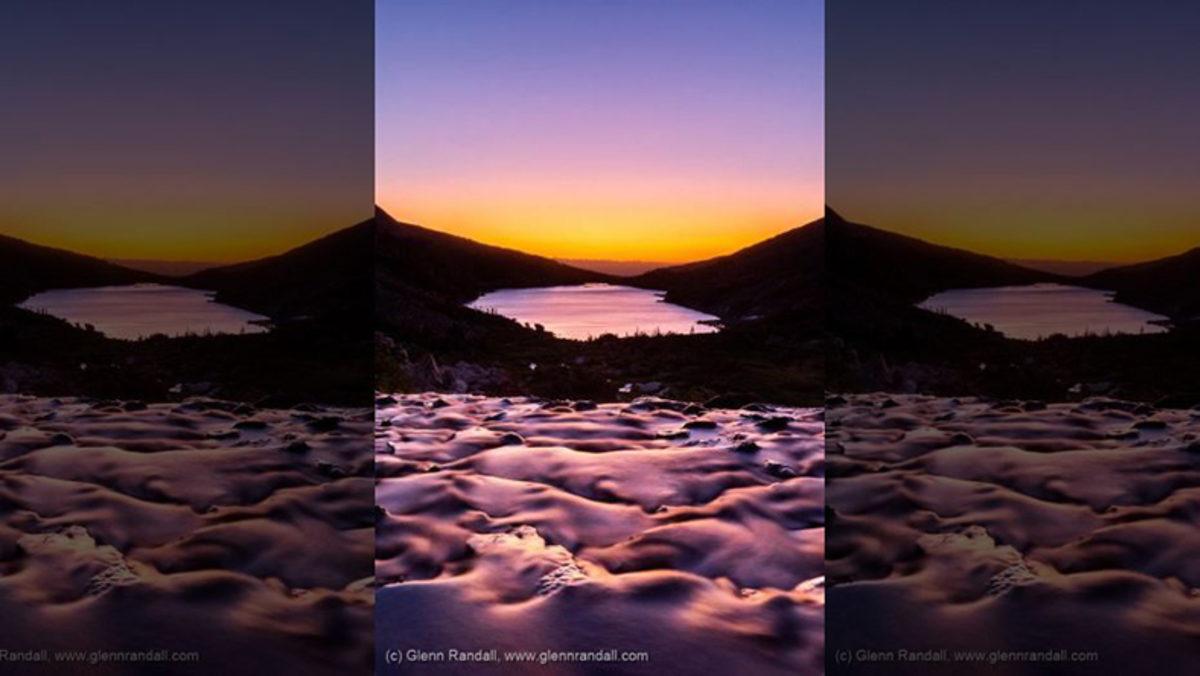 Yanardağ Patlamasının Oluşturduğu Muhteşem Mor Gün Batımı