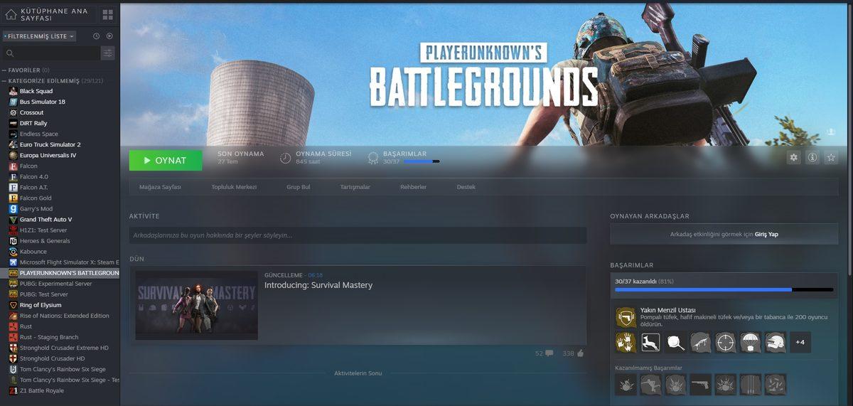 Steam’in Yeni Kütüphane Tasarımı, Tüm Kullanıcılara Sunuldu