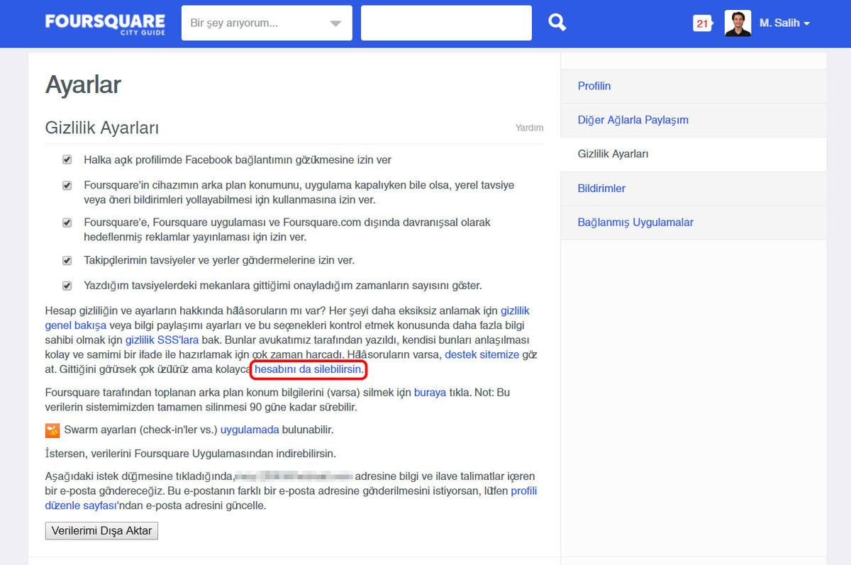 Swarm Hesabı Silme İşlemi Nasıl Yapılır?