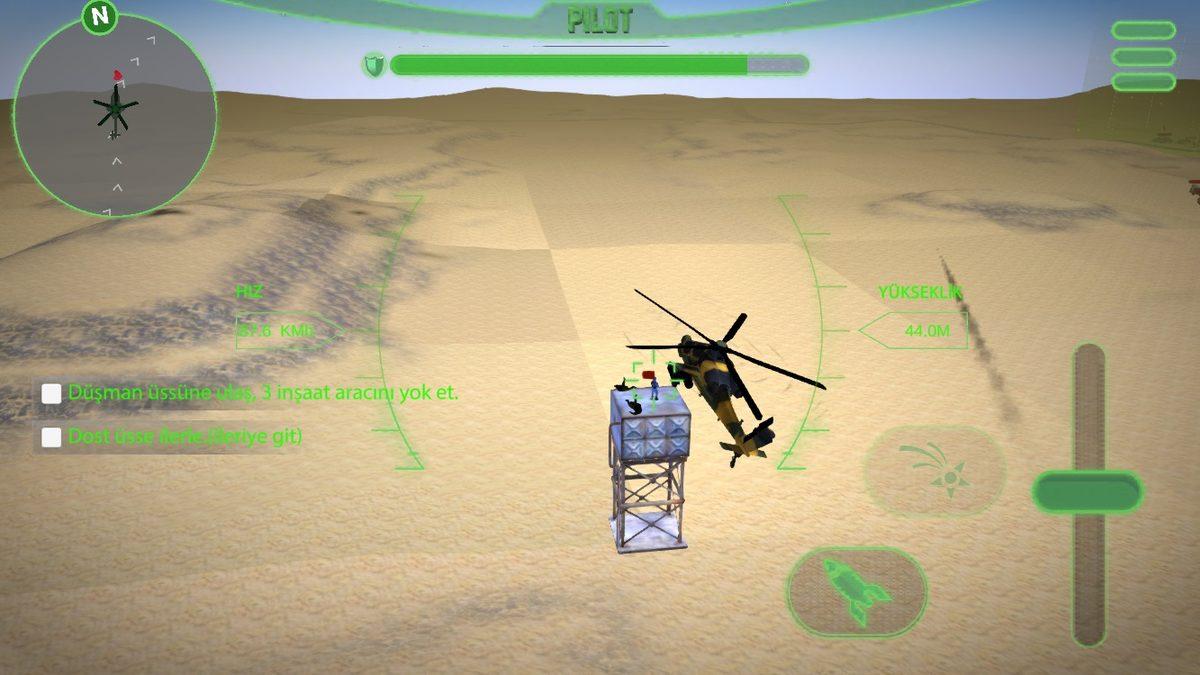 Atak Helikopteri İçin Hazırlanan Oyun ’Operasyon: ATAK’ iOS ve Android İçin Yayınlandı