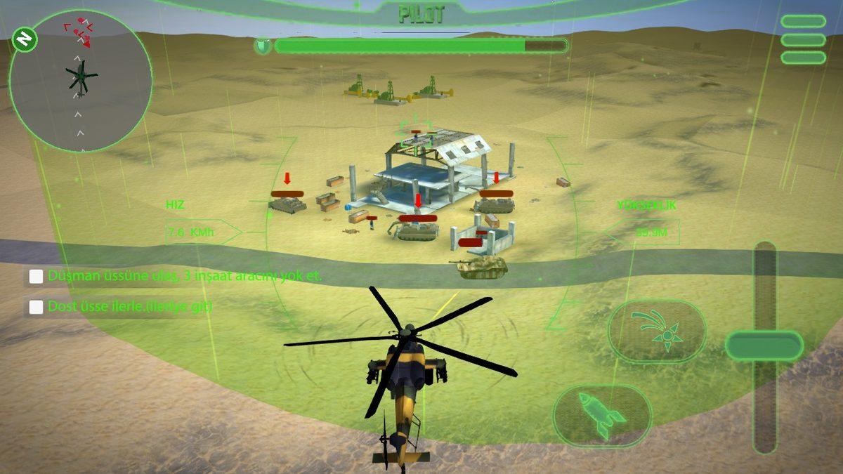 Atak Helikopteri İçin Hazırlanan Oyun ’Operasyon: ATAK’ iOS ve Android İçin Yayınlandı