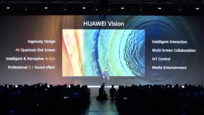 Huawei’nin Harmony OS İşletim Sistemli Televizyonu ’Vision’ Tanıtıldı