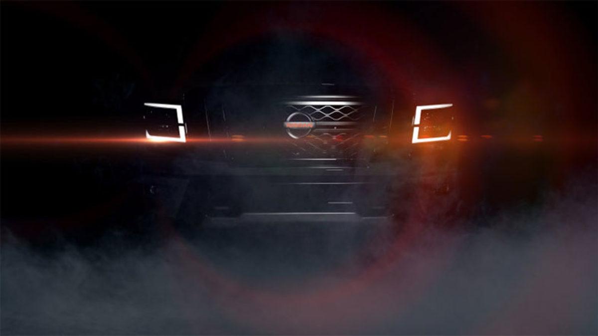 Kırmızı Logolu Nissan 2020 Titan Pro’dan İlk Görüntü Geldi