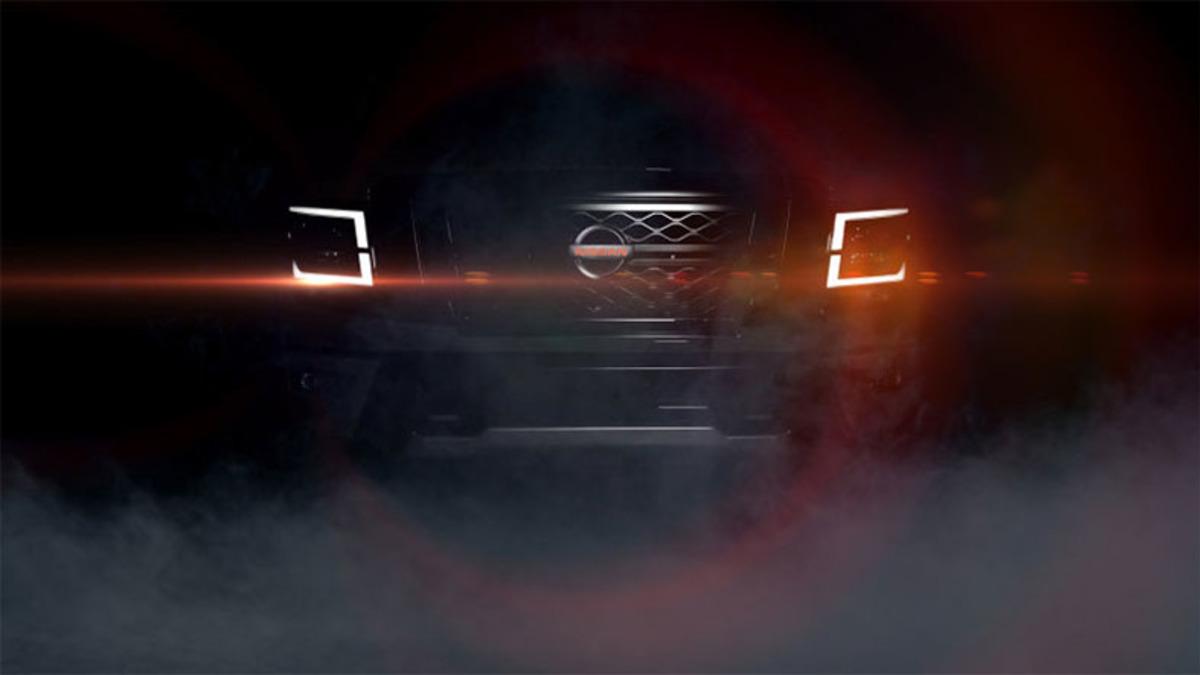 Kırmızı Logolu Nissan 2020 Titan Pro’dan İlk Görüntü Geldi