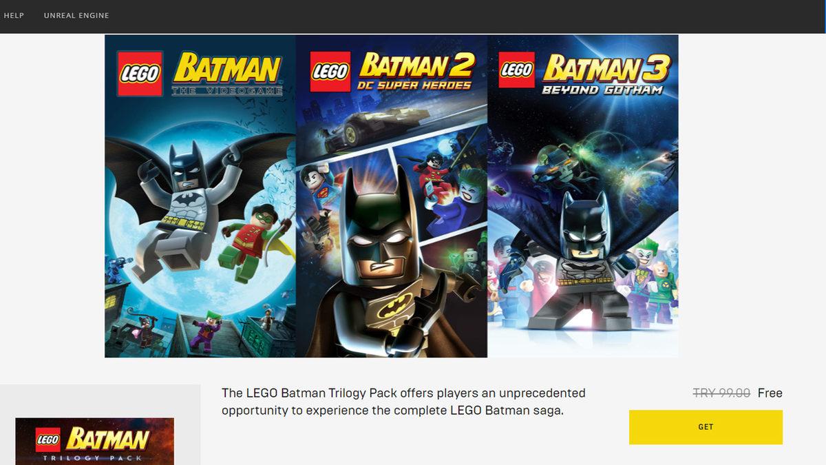 Epic Games, Toplam Fiyatı 198 TL Olan 6 Batman Oyununu Tamamen Ücretsiz Yaptı