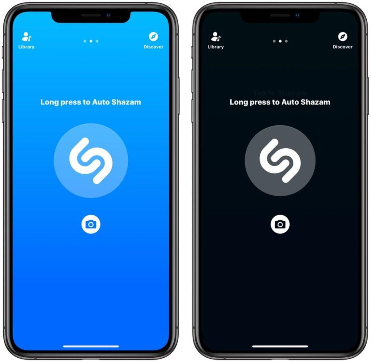 Shazam, iOS 13 ile Birlikte Karanlık Moda Kavuşuyor