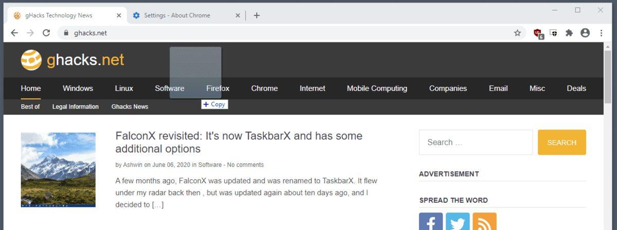 Chromium Tabanlı Tarayıcılar için Yeni Sürükle ve Bırak Özelliği Geliyor