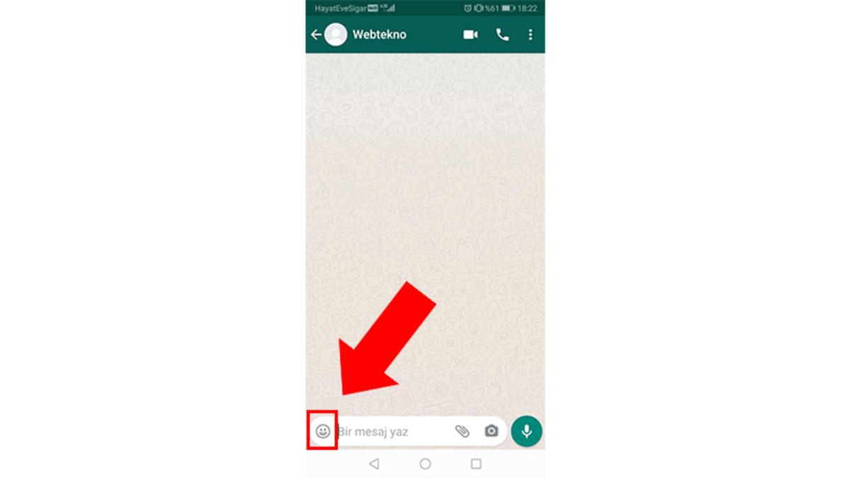 WhatsApp’ta GIF Nasıl Gönderilir?