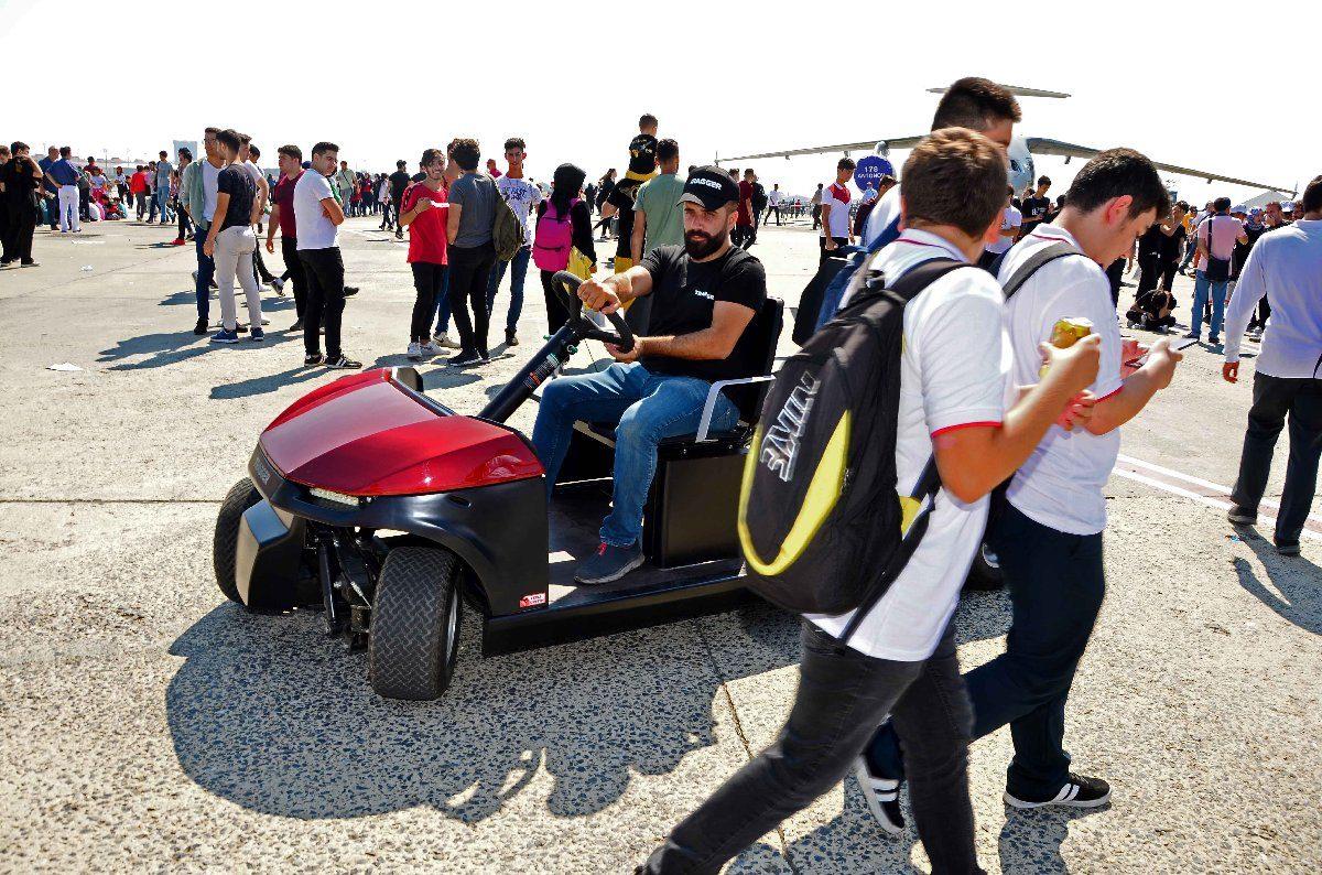 Yerli Elektrikli Araç Tragger, Teknofest’te Tanıtıldı