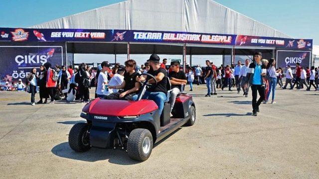 Yerli Elektrikli Araç Tragger, Teknofest’te Tanıtıldı