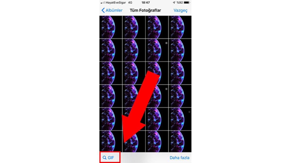WhatsApp’ta GIF Nasıl Gönderilir?