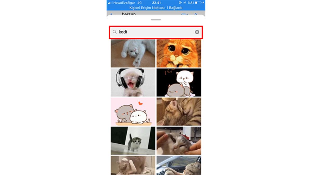 WhatsApp’ta GIF Nasıl Gönderilir?