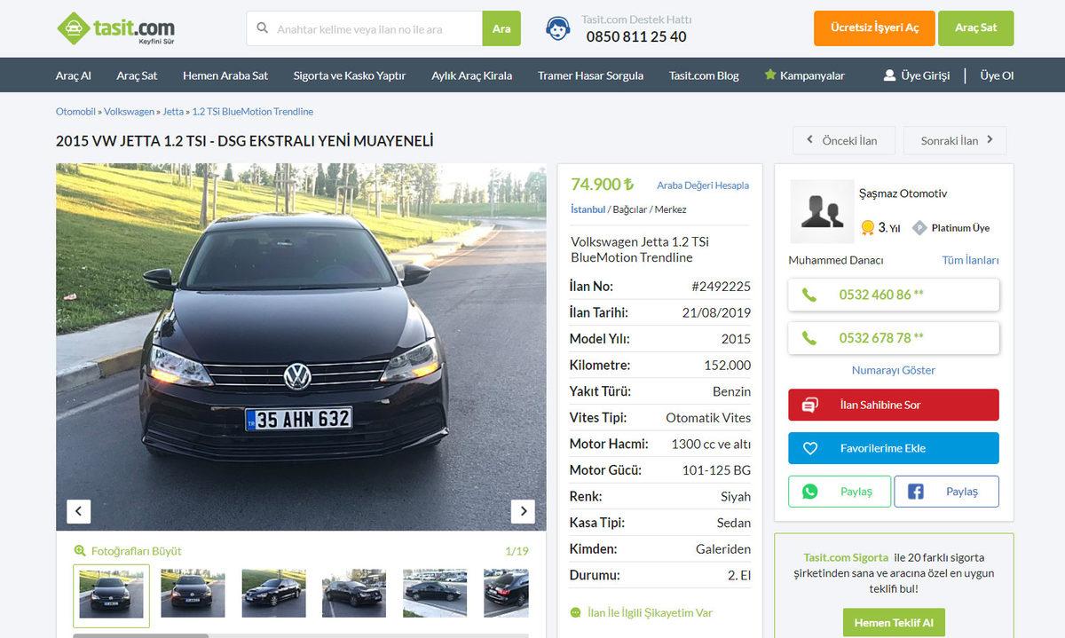 Arabam.com ve Sahibinden Gibi En Uygun 6 İkinci El Araba Satış Sitesi