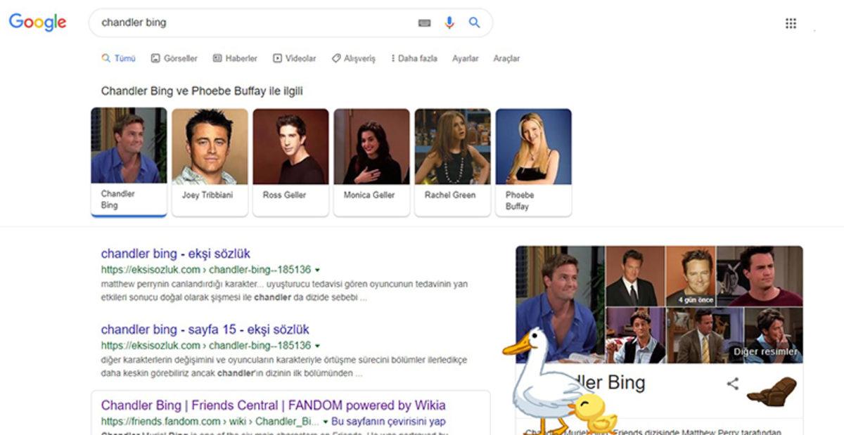 Google, Friends’in 25. Yıl Dönümüne Özel Arama Sayfasını Sürprizlerle Donattı