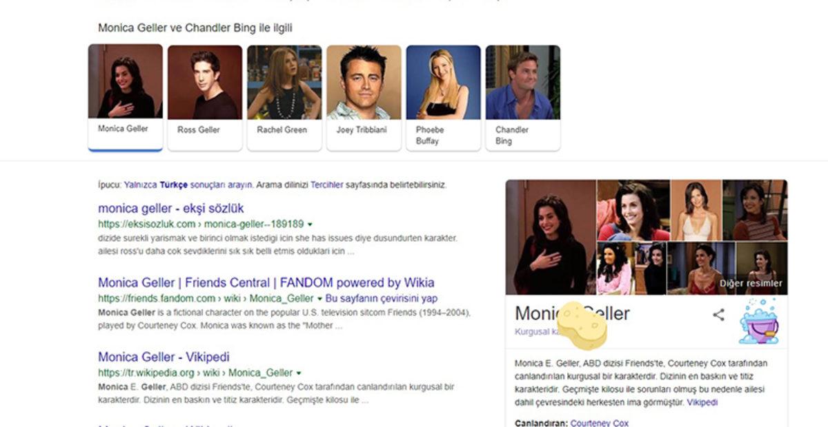 Google, Friends’in 25. Yıl Dönümüne Özel Arama Sayfasını Sürprizlerle Donattı