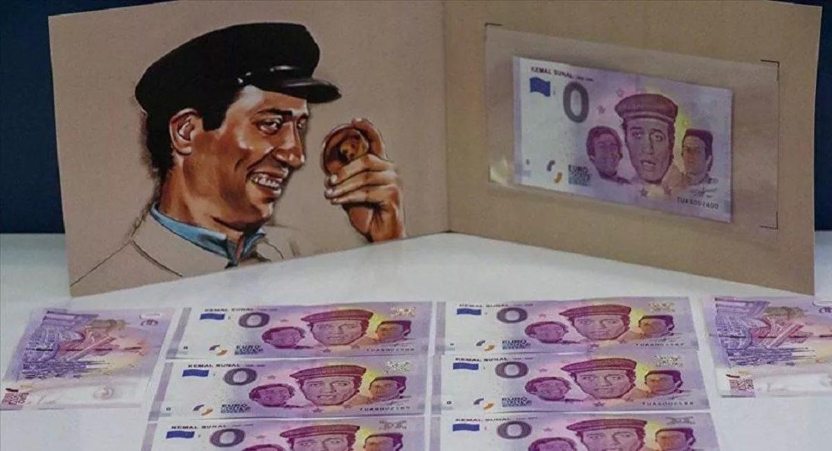 Kemal Sunal’ın 20. Ölüm Yıldönümü İçin Sembolik ’0 Euro’ Banknot Basıldı
